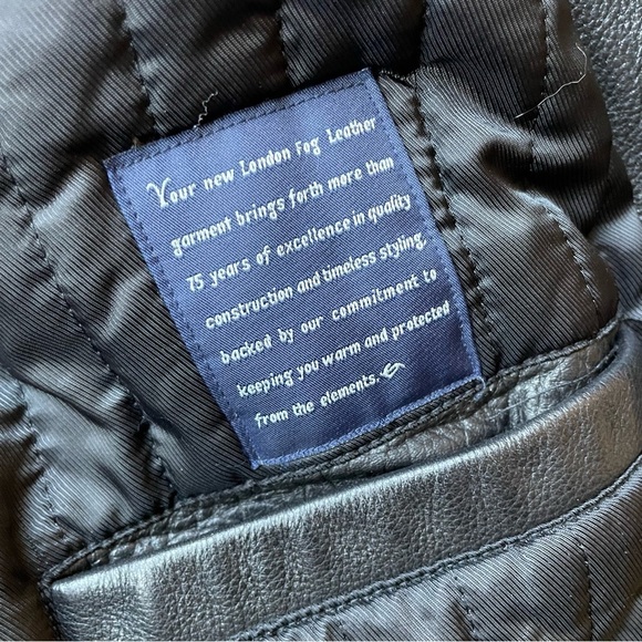 Vintage London Fog Leather Jacket - Picture 11 of 16